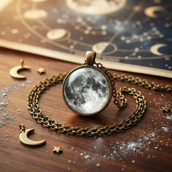 Moon Necklace Ethical Earth Store