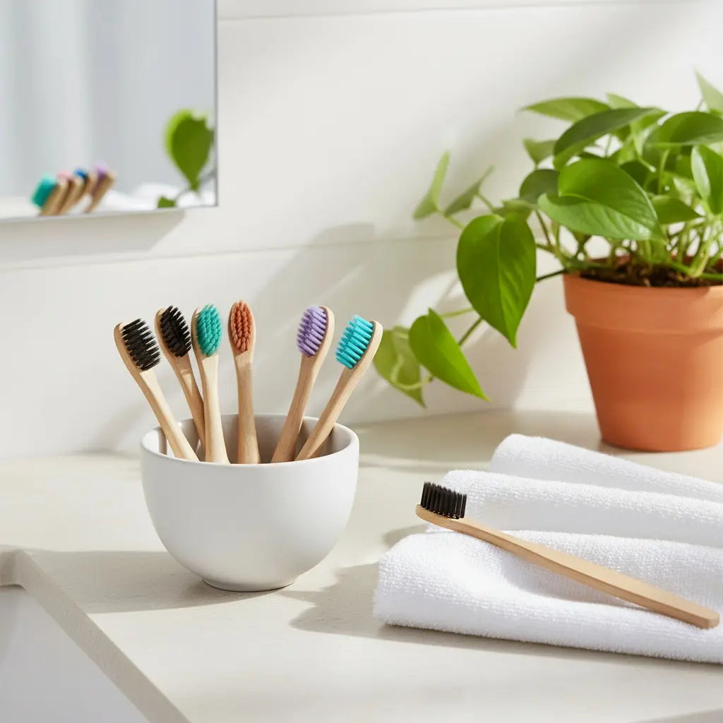 Bamboo Electric Toothbrush Replacement Heads (4 Pack) Ethical Earth Store