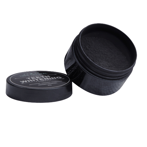 Organic Charcoal Activated Teeth Whitening Powder