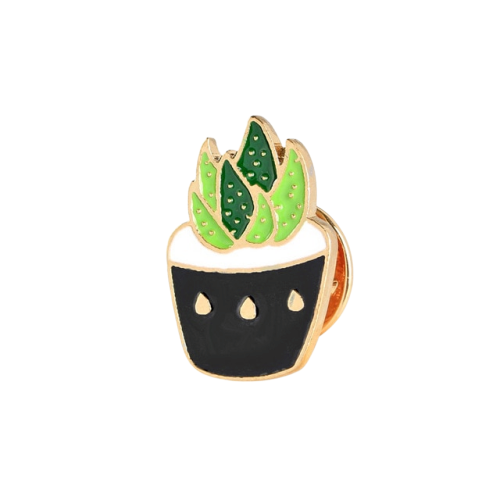 Cute Succulent Pin