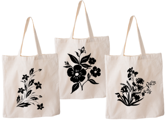 Floral Reusable Bag Ethical Earth Store