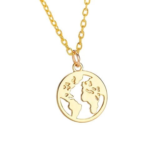 World Globe Necklace