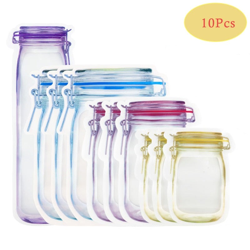 Reusable Mason Jar Food Storage Bags