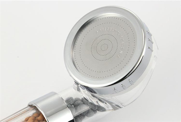 Mineral Enhanced Adjustable High Pressure Shower Head