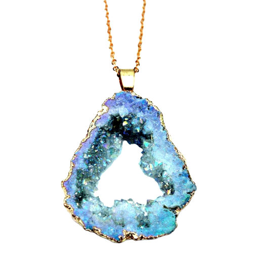 Crystal Geode Necklace