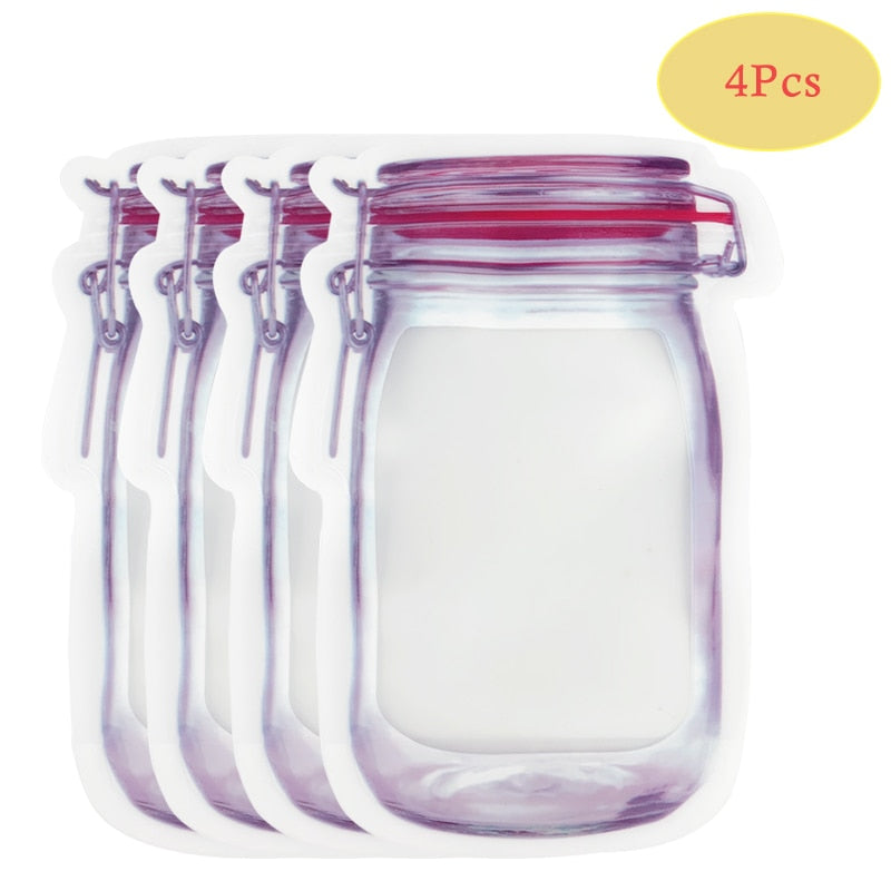 Reusable Mason Jar Food Storage Bags