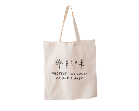 Protect The Lungs of Our Planet Reusable Bag