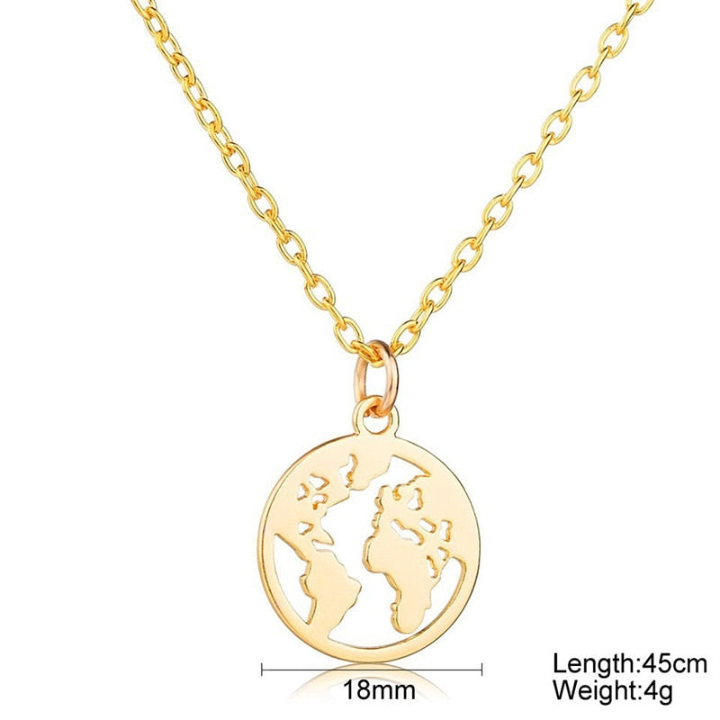 World Globe Necklace – Ethical Earth Store