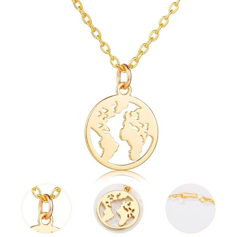 World Globe Necklace