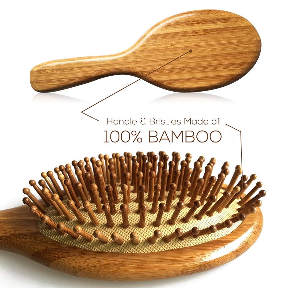 Natural Bamboo Detangling Hair Brush