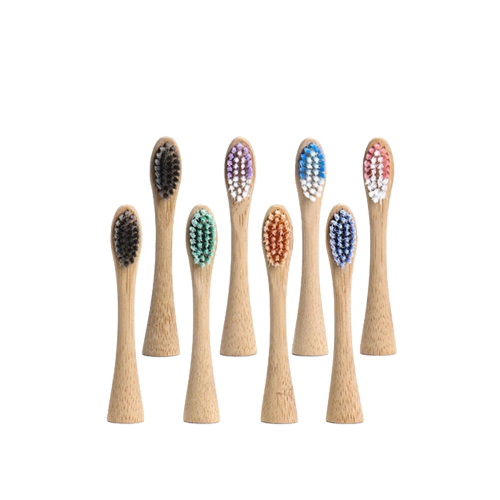 Bamboo Electric Toothbrush Replacement Heads (4 Pack)