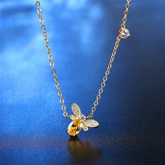 Bee Jewel Necklace Ethical Earth Store